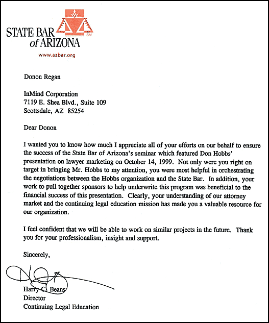 Harry Beans Endorsement