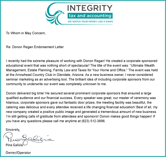 Integrity Endorsement