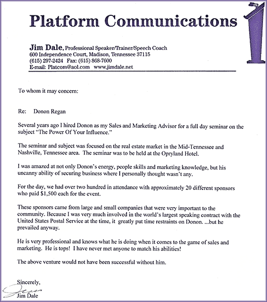 Jim Dale endorsement